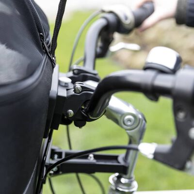 TRIXIE Cesto de bicicleta dianteiro para animais 41x47x29 cm preto