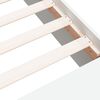 vidaXL Estrutura de cama 150x200 cm derivados de madeira branco