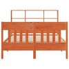 vidaXL Cama sem colch&atilde;o 160x200 cm madeira pinho maci&ccedil;o castanho-mel