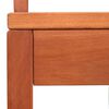 vidaXL Banco de jardim 137 cm madeira de eucalipto maciça