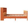 vidaXL Cama sem colchão 180x200 cm pinho maciço castanho-mel