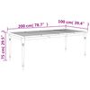 vidaXL Conjunto de jantar para jardim 7 pcs madeira de teca maci&ccedil;a