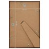 vidaXL Molduras para parede ou mesa 5 pcs 70x90 cm MDF cor bronze
