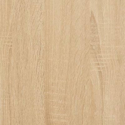 vidaXL Mesa de cabeceira 40x42x50 cm derivados madeira carvalho sonoma