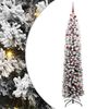 vidaXL &Aacute;rvore de Natal Artificial Verde 210 cm PVC e A&ccedil;o e Pl&aacute;stico