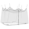 vidaXL Rede de Mosquito para Jardim Retangular 220 mesh Preto