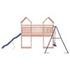 vidaXL Conjunto de brincar para exterior madeira de douglas maci&ccedil;a