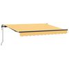 vidaXL Toldo retr&aacute;til Areia 2,5 x 2 m tecido
