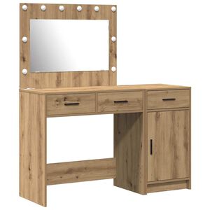 vidaXL Mesa de vestir 2 pcs Castanho 40 x 41 x 75 cm