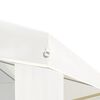 vidaXL Gazebo de exterior 600x440x330 cm cor creme