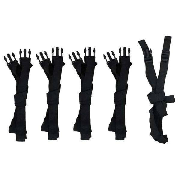 vidaXL Cobertura para barcos 760x350x40 cm cinzento