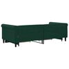 vidaXL Sof&aacute;-cama c/ gavet&atilde;o e gavetas 90x200 cm veludo verde-escuro