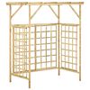 vidaXL P&eacute;rgola jardim p/ caixotes duplos madeira de pinho impregnada