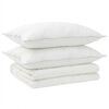 vidaXL Conjunto de Edred&atilde;o e Almofadas 3 unid. 220x260 cm Ver&atilde;o L&atilde;