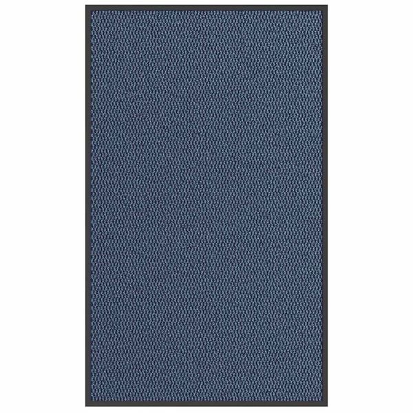 vidaXL Capacho 90x150 cm azul