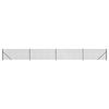 vidaXL Cerca de arame com flange 1,1x10 m antracite