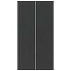 vidaXL Lona para Fundo de Piscina 420 x 220 x 0,1 cm Retangular Preto