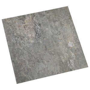 vidaXL Pranchas de Piso Autoadesivo Pedras 30,5 x 30,5 cm 20 unid. PVC