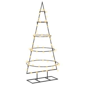 vidaXL &Aacute;rvore de Natal de metal com suporte KUOPIO 125 cm