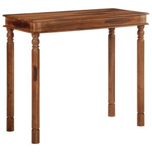 vidaXL Mesa Bar 120x60x107 cm Ac&aacute;cia de madeira maci&ccedil;a