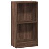 vidaXL Estante 40x24x76 cm derivados de madeira carvalho castanho