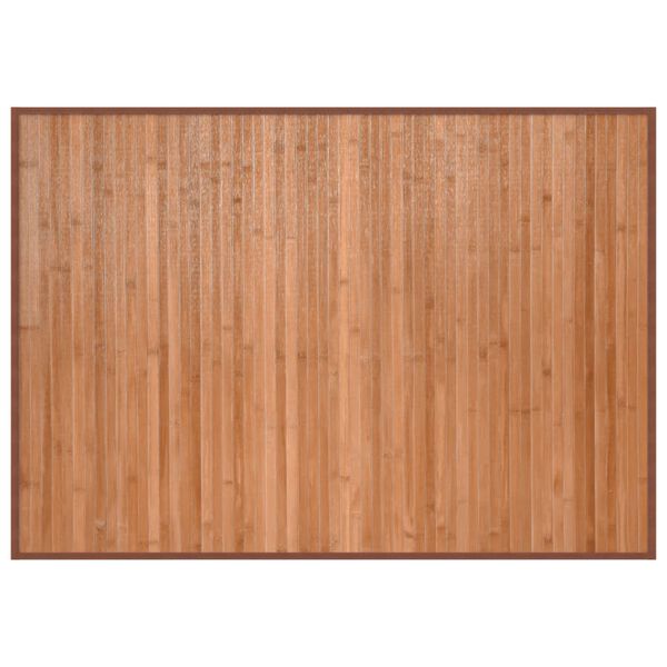 vidaXL Tapete retangular 70x100 cm bambu cor natural