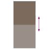 vidaXL Persiana de enrolar 90x210 cm largura tecido 85,7 cm poli&eacute;ster