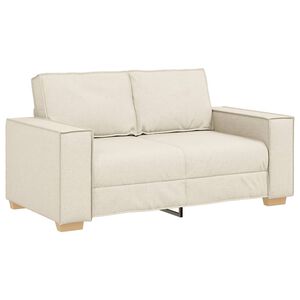 vidaXL Sof&aacute; de 2 lugares em linho 160x78x84 cm