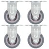 vidaXL Rodas fixas 4 pcs 50 mm