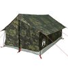 vidaXL Tenda para campismo para 2 pessoas imperme&aacute;vel camuflagem