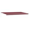 vidaXL Toldo retr&aacute;til manual 500x300 cm bord&ocirc;
