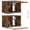 vidaXL Gabinete para TV 5 pcs Carvalho Defumado