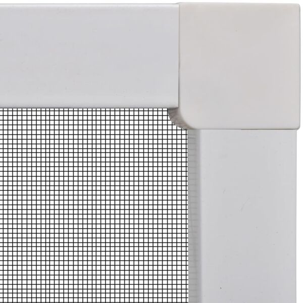 Tela de insectos para janelas - branca 130 x 150 cm