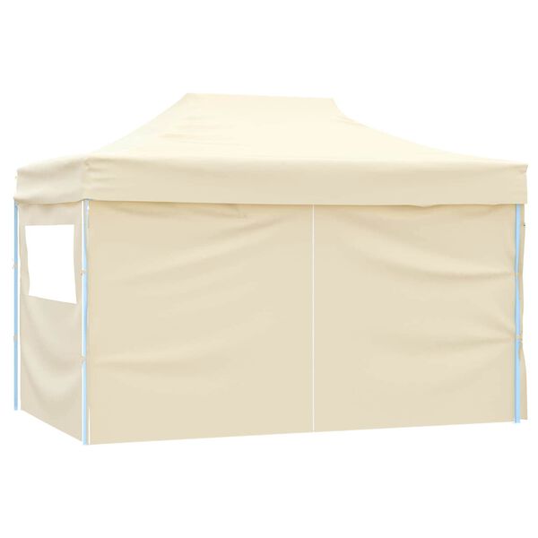vidaXL Tenda de Festa Creme 291 x 431 x 315 cm Tecido Oxford