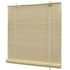 Estore de enrolar 120 x 160 cm bambu natural