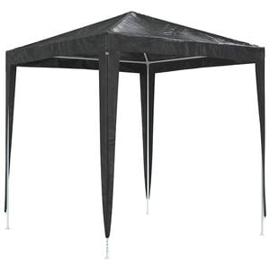 vidaXL Tenda profissional para festas 2x2 m antracite