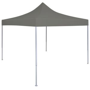 vidaXL Tenda para festas pop-up dobr&aacute;vel 3x3 m antracite