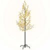 vidaXL Cerejeira com 220 luzes LEDs 220 cm branco quente