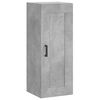 vidaXL Arm&aacute;rio de parede 34,5x34x90 cm derivados madeira cinza cimento