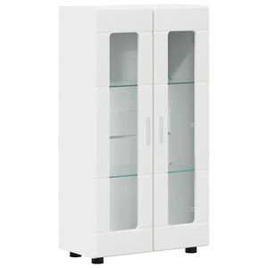 vidaXL Buffet FLORIN Branco 55,5 x 29 x 103 cm Madeira processada
