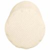 vidaXL Almofadas de Apoio 2 pcs Creme Ø 15 x 40 cm