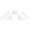 vidaXL Estufa com estrutura de a&ccedil;o 88 m&sup2; 22x4x2 m branco