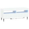 vidaXL Gabinete de TV LED ZWOLLE 100 x 35 x 43 cm Branco