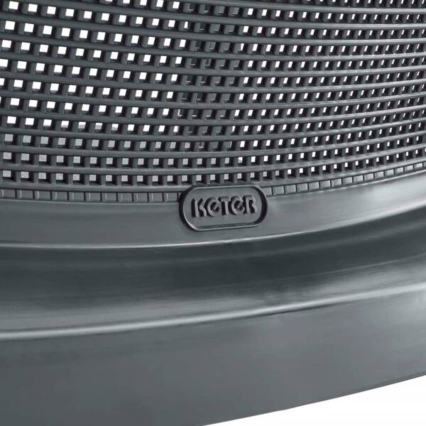 Keter Conjunto de móveis de varanda Emily grafite