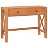 vidaXL Secret&aacute;ria com 2 gavetas 100x40x75 cm madeira de teca