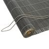 vidaXL Estores de rolo Cinzento 120 x 160 cm Bambu
