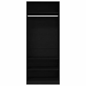 vidaXL Guarda-roupa com prateleira Carvalho Artesanal 80 x 50 x 200 cm