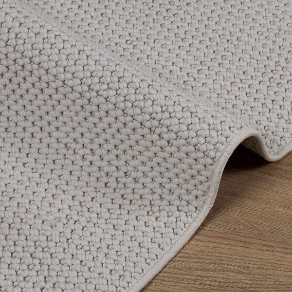 vidaXL Tapetes de &aacute;rea Retangular HUARTE Creme 230 x 160 cm Poli&eacute;ster