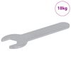 vidaXL Chave 1593 unid. Prateado 13 mm Ferro