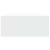 vidaXL Prateleira de parede com gaveta MDF 40x23,5x10 cm branco